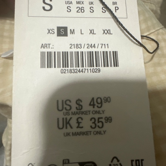 Multi-Positional checkered shirt - Picture 6 of 6